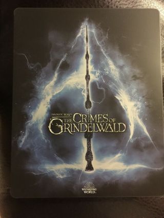 Fantastic Beasts Crimes of Grindelwald 4K UHD/3D/Blu - ray Steelbook™ Bestbuy 3