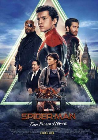 Spider - Man Far From Home - Ds Movie Poster 27x40 D/s Intl - 2019