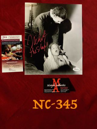 Nick Castle Halloween Auto Signed 8x10 Photo Jsa Michael Myers Horror