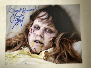 Linda Blair Signed The Exorcist 8x10 Photo 3
