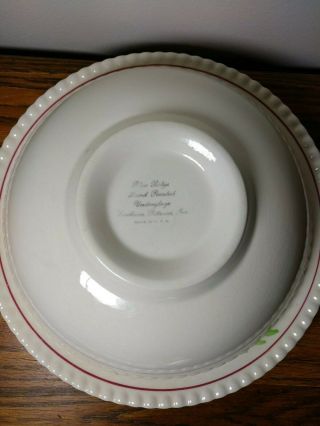 HARD TO FIND Southern Potteries Blue Ridge Serving Set Bowl Plate Utensils 7