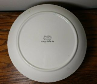 HARD TO FIND Southern Potteries Blue Ridge Serving Set Bowl Plate Utensils 8