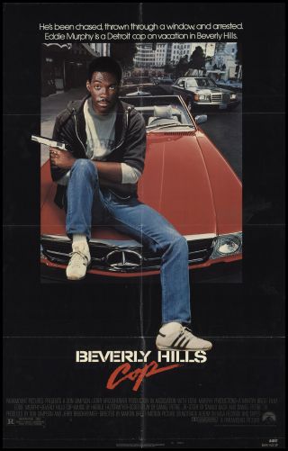 Beverly Hills Cop 1984 27x41 Orig Movie Poster Fff - 30663 Eddie Murphy
