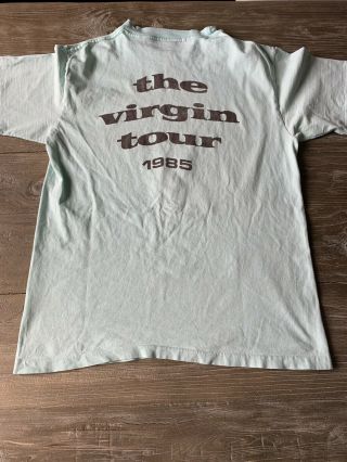 Authentic Vintage Madonna T - Shirt 1985 The Virgin Tour 2