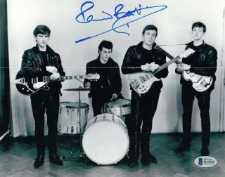 Pete Best Signed Autographed 8x10 Photo The Beatles Drummer Beckett Bas