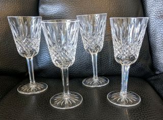 Waterford Crystal Set Of 4 Sherry Glasses Ballybay 5 1/8 " Once