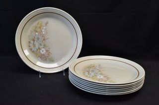 Royal Doulton Florinda Ls1042 Set Of 8 Dinner Plates