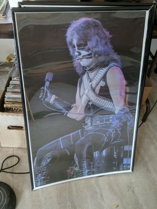 Kiss 1977 Peter Criss Alive Ii 1977 Poster