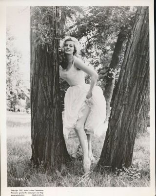 Anita Ekberg 1957 United Artists 8 X 10 Sexy Glamour Press Photo Vv