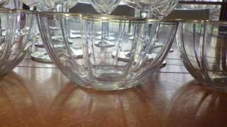 Vintage Drinkware Glasses Barware Water Goblets Champagne stems 20 piece set 8