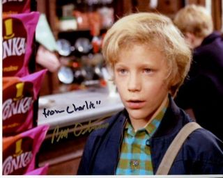 Peter Ostrum Signed Autographed Willy Wonka And The Chocolate Factory Photo