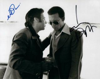 Al Pacino Johnny Depp Signed 8x10 Autographed Photo Picture With