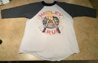 Motley Crue - Girls Girls Girls - Tour Shirt 1988 - Size Xl