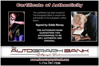 Eddie Money Authentic signed Rock 10x15 photo W/Certificate Autographed (26 - a) 2