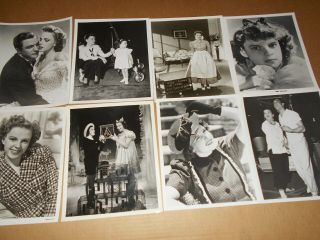 Judy Garland 8 Publicity Portrait And Candid Photos Everybody Sing Little Nelly