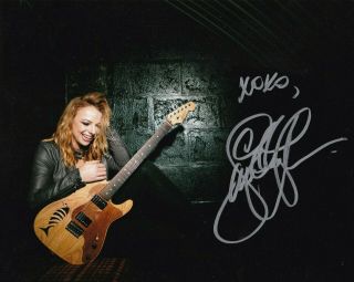 Samantha Fish Signed 8x10 Photo Blues Singer Guitarist W/proof (c)
