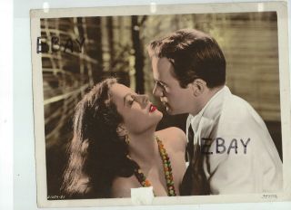 Sexy Hedy Lamarr In " White Cargo " 1942 Color Movie Photos