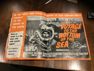 Kine Weekly Movie Mag 1961 Voyage To The Bottom Of The Sea Greyfriars Bobby