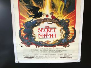 The Secret of Nimh (1982) One Sheet Movie Poster - 27 