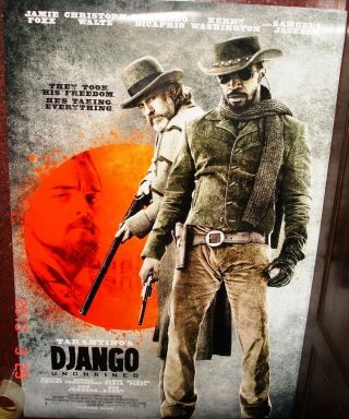 Django Unchained Jamie Foxx 2 Sided Ds Poster 27 X 40