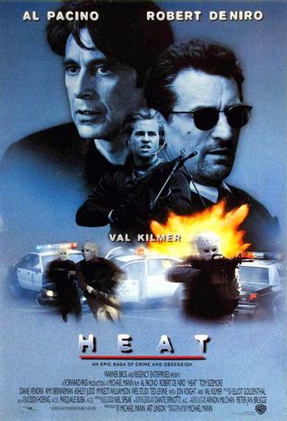 Heat (1995) International Movie Poster - Rolled