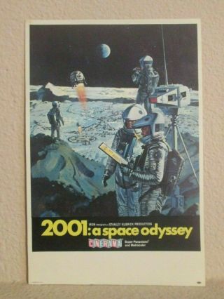 2001 A Space Odyssey - Movie Handbill / Herald - Stanley Kubrick