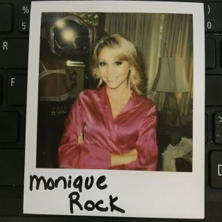 Monique Alexander,  Porn Star,  Casting Polaroid Snapshot Photo