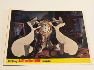 Lady And The Tramp Technicolor 1963 Lobby Card 4 Walt Disney Animation