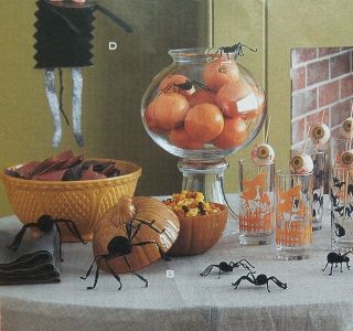 Rare Vintage Martha Stewart By Mail L.  E.  Smith Glass Caramel Pumpkin Candy Dish