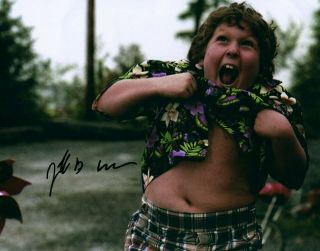 Jeff Cohen Chunk The Goonies Actor Signed 8x10 Photo Autographed