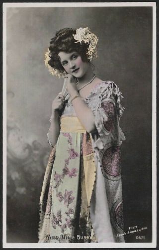 1910s German Rppc Real Photo Postcard Ziegfeld Follies 