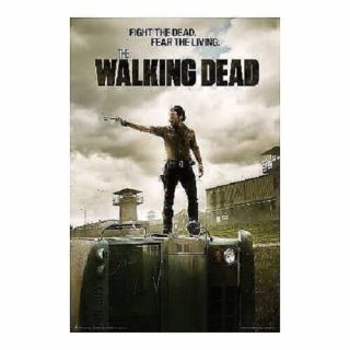 Amc Films The Walking Dead Rick Jailhouse Poster 24x36
