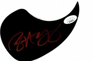 Brett Young Autographed Acoustic Guitar Pickguard Country Star Jsa Ee36621