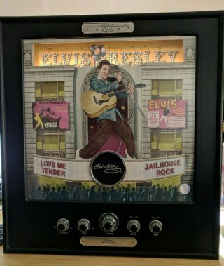 Rare Elvis Presley Poster Radio Collectible Am - Fm Ltd Ed 2904/6000