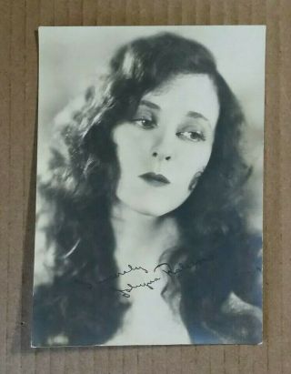 Jobyna Ralston (actress) Signed Promo Photo,  Vintage 1927