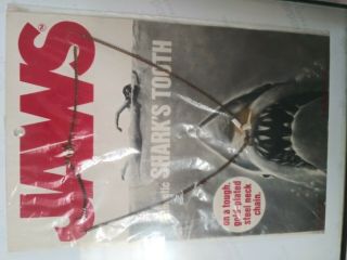 Jaws 1975 Shark Tooth Almost In Package