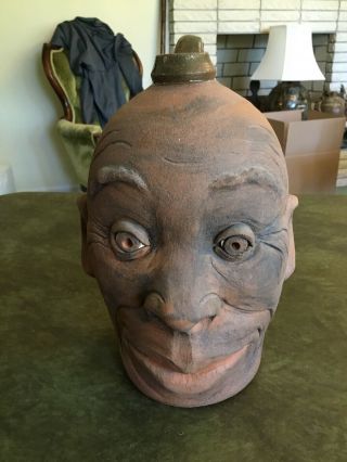 Southern Pottery Face Jug By Yvette Lepley 1/2 Gallon Face Jug Pennsylvania