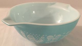 Vintage Pyrex Butterprint/Amish Set of 4 Cinderella Mixing Bowls 441 - 444 7