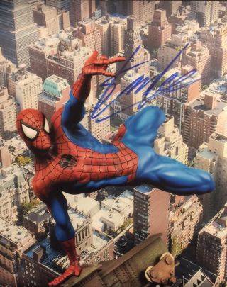 Stan Lee Signed Autographed 8x10 Spider - Man Photo,
