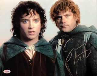 Sean Astin Signed Lord Of The Rings 11x14 Photo - Psa/dna Ab92760