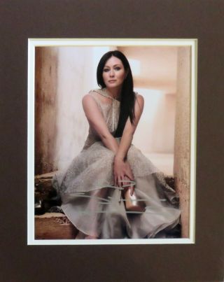 Shannen Doherty Charmed & 90210 Autographed Matted Photo