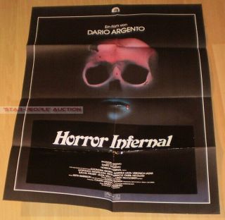 Dario Argento - Horror Infernal - Inferno Rare German Orig Poster