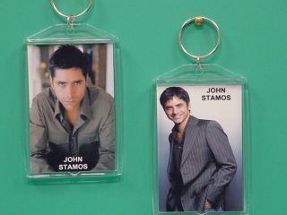 John Stamos - With 2 Photos - Designer Collectible Gift Keychain 01