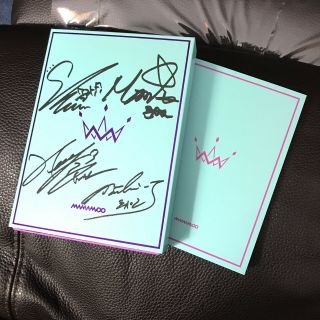 Mamamoo Signed Autographed 5th Mini Album - Purple