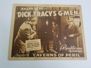1939 Dick Tracy 