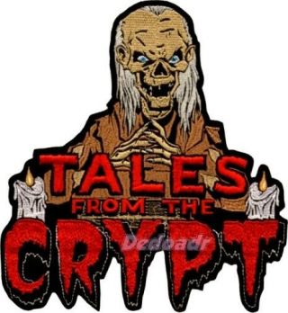 Tales From The Crypt Embroidered Big Patch Horror Tv Series Comic Keeper Puppet