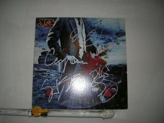 Yes Signed Lp Tormato 1978 By 5 Musicians