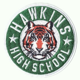 Stranger Things Hawkins High School Iron On Patch
