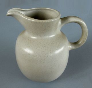 Vintage Mid - Century Modern Heath Ceramics Pitcher W/ Speckled Glaze