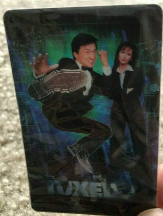 Rare The Tuxedo Lenticular Promo Cards Jackie Chan,  Jennifer Love Hewitt